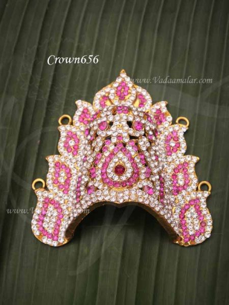 Sudar Kreedam Devi Mari amman Idol Mukut Crown 5.5 inches 